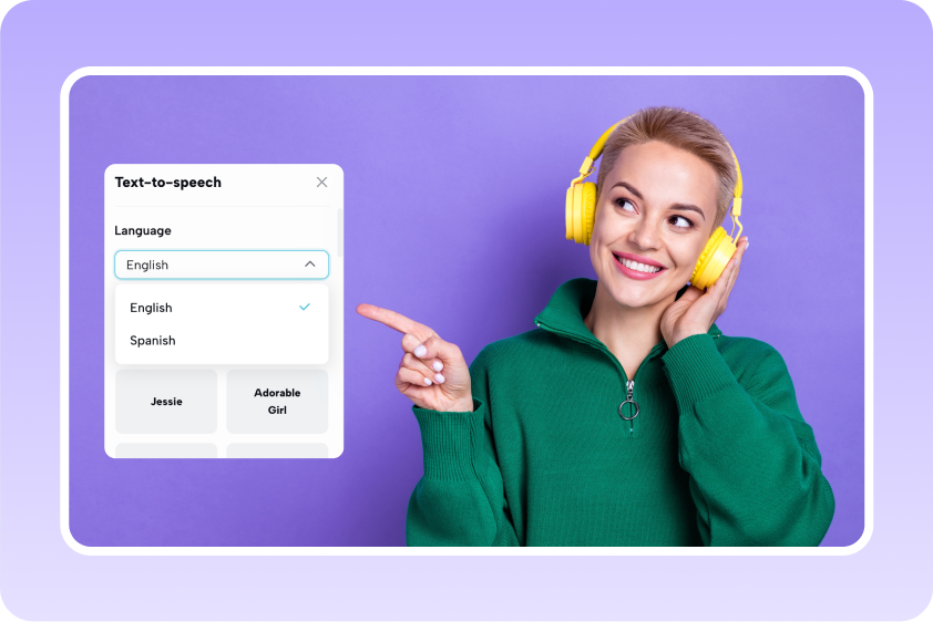 Rica biblioteca de voces